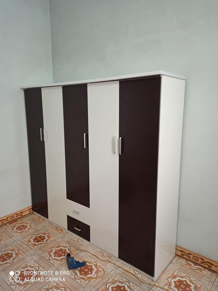 Tủ Quần Áo Nhựa Đài Loan 5 Cánh - Mẫu 23